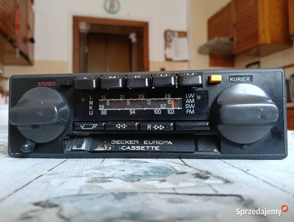 Radio Becker Europa 591 Cassette Kurier Sulechów sprzedam