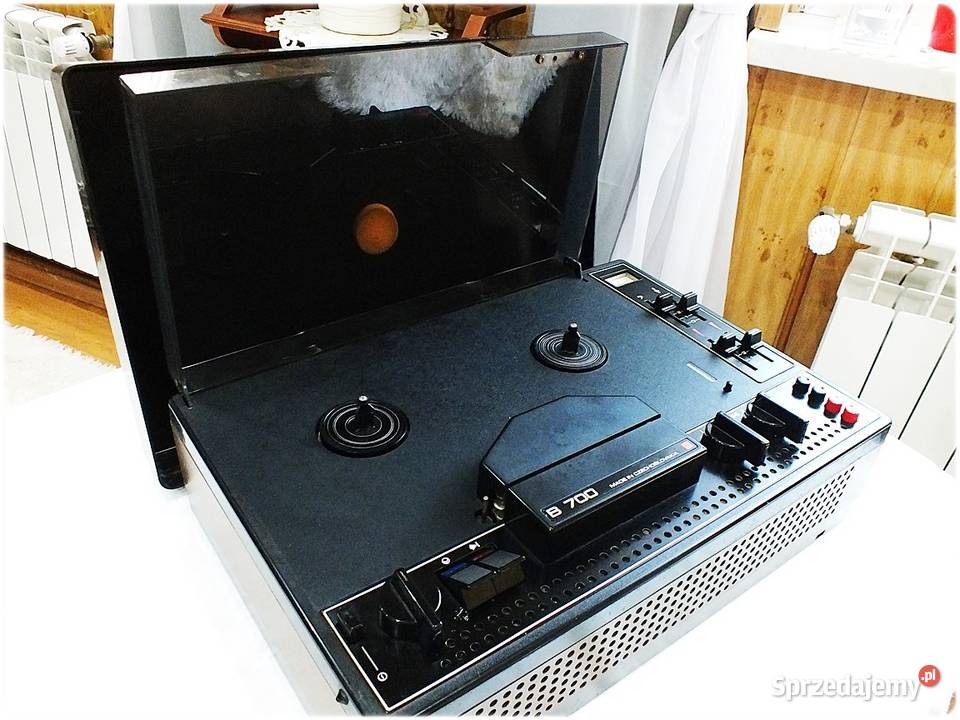 Stary Magnetofon szpulowy TESLA B700 Sprzęt Magnetofony Żary