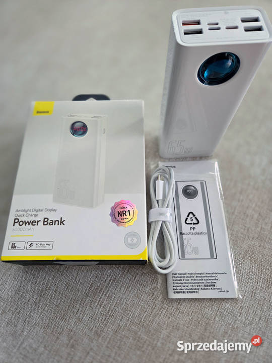 Powerbank Baseus PPLG000102 Amblight 30000mAh PD Michałowo