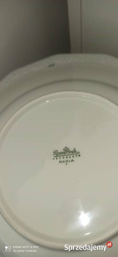 Talerz do zupy Jeżyna Rosenthal Maria Porcelana i szkło pomorskie Gdańsk