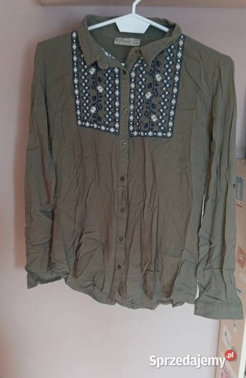 Zielona bluzka Bluzki i koszule Kielce sprzedam