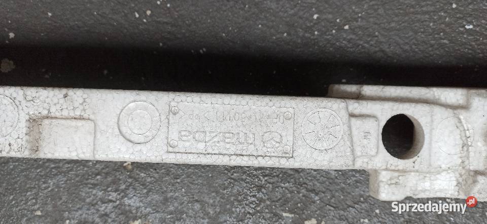 Styropian wzmocnienie zderzaka Mazda 2 de Puławy sprzedam