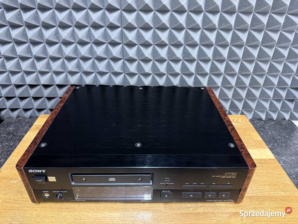 Odtwarzacz CD SONY CDPX777ES MOD SWOBODA 2 XLR Bielsko-Biała