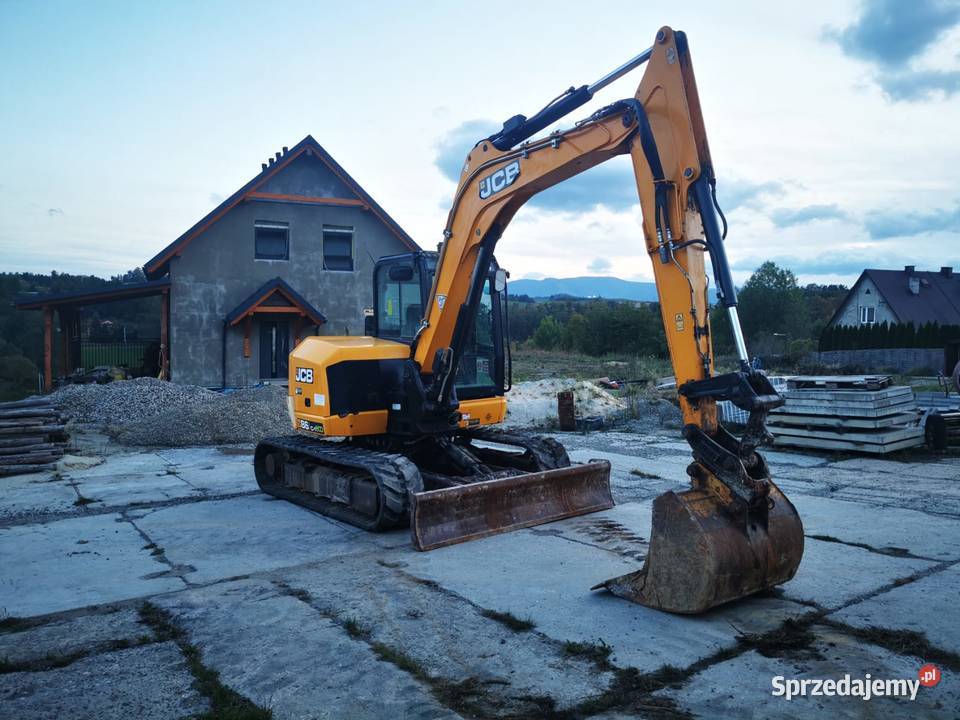 Koparka gasienicowa JCB 86 C1 2018 3 łyżki 2018 Rok produkcji 2018 Motoryzacja Cieszyn