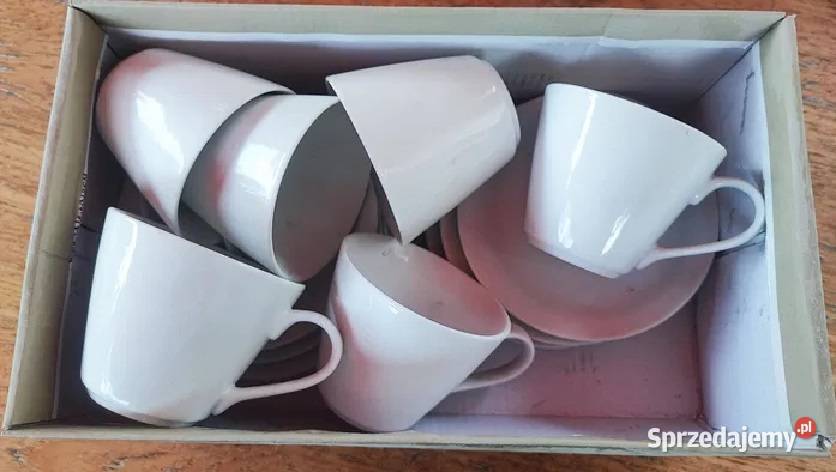 Filiżanki 6 sztuk spodki Filiżanki i spodki Kraków