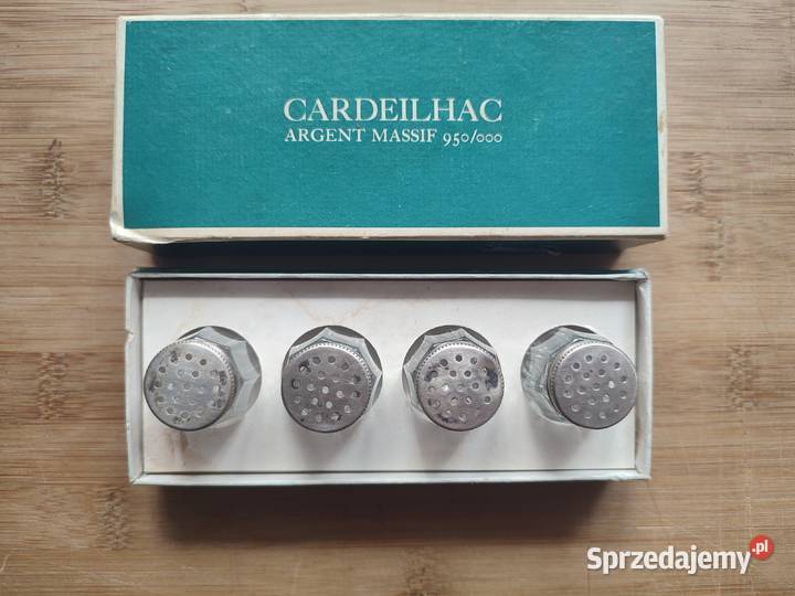 Francja solniczki srebro 950 Warszawa