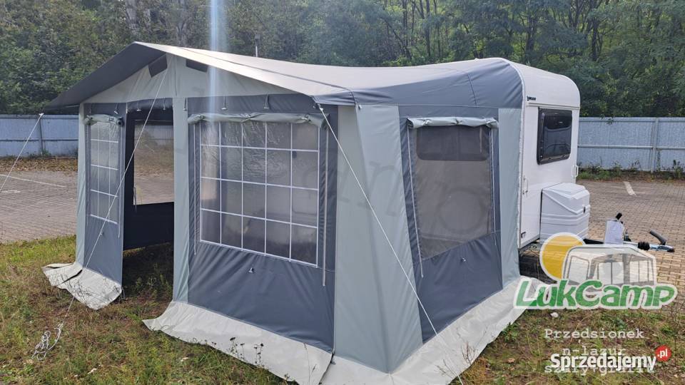 Nowy przedsionek do przyczepy kempingowej NLazur Sport i Wypoczynek Konstantynów Łódzki