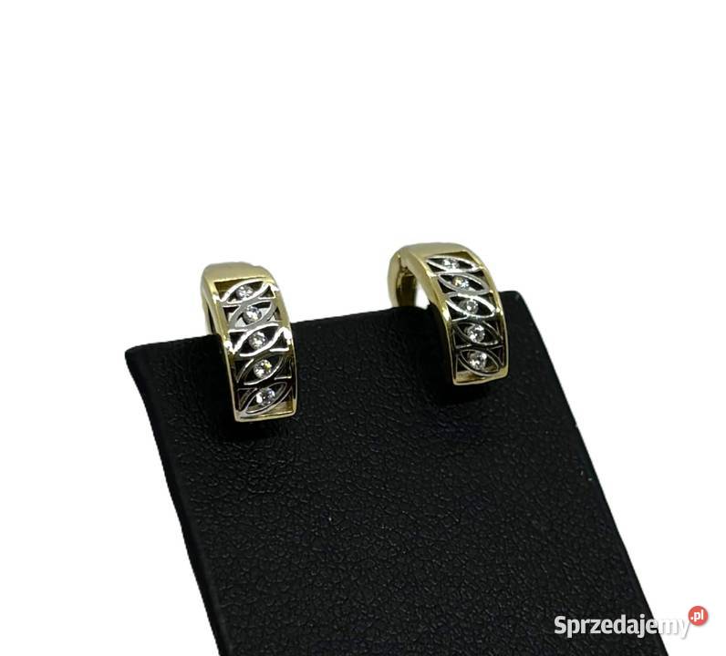 Nowe Złote Kolczyki pr 585 202g Elbląg