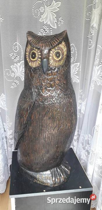 Rzeźba ogrodowa Sowa Lublin