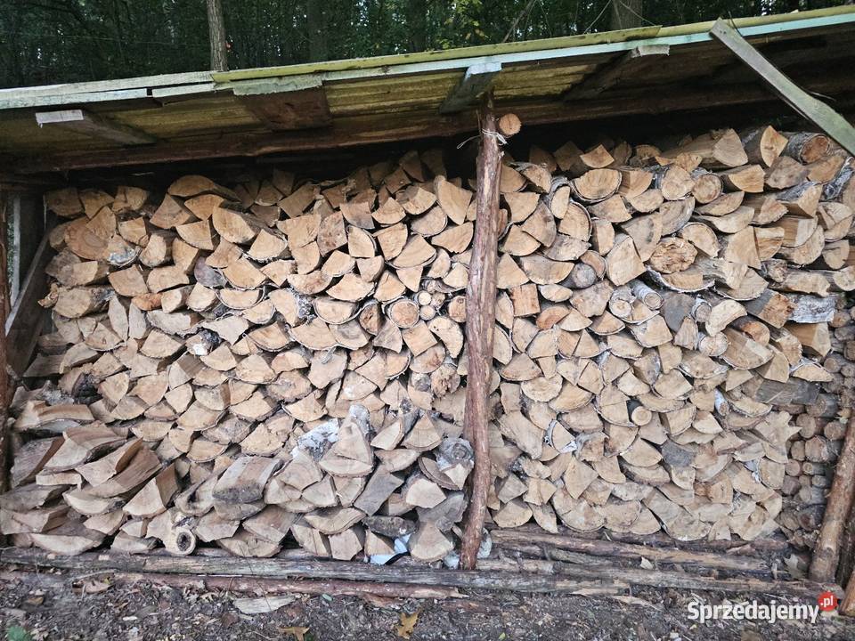 Drewno opałowe kominkowe sosna brzoza akacja Wieluń
