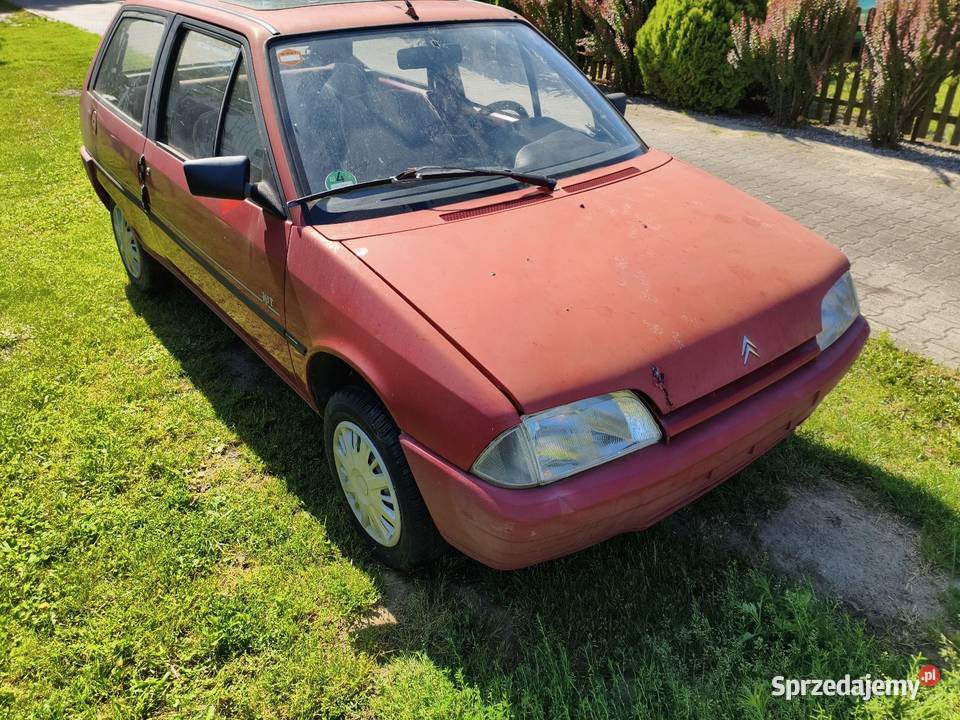 Sprzedam Citroen AX zderzak maska błotnik lampa Zderzaki Części samochodowe sprzedam