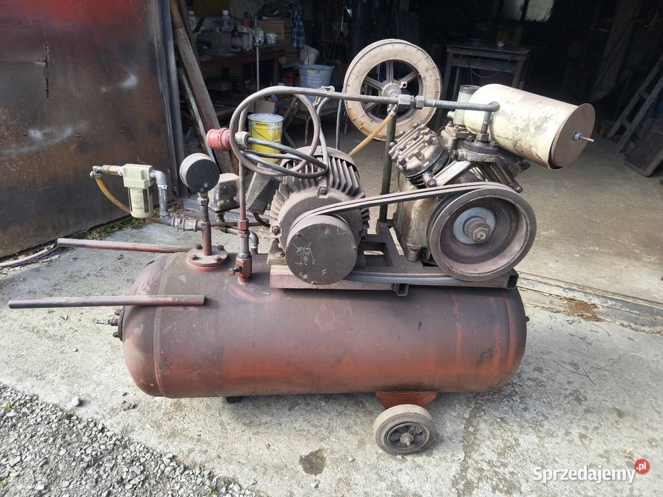 Kompresor tłokowy silnik 75kW Mściów