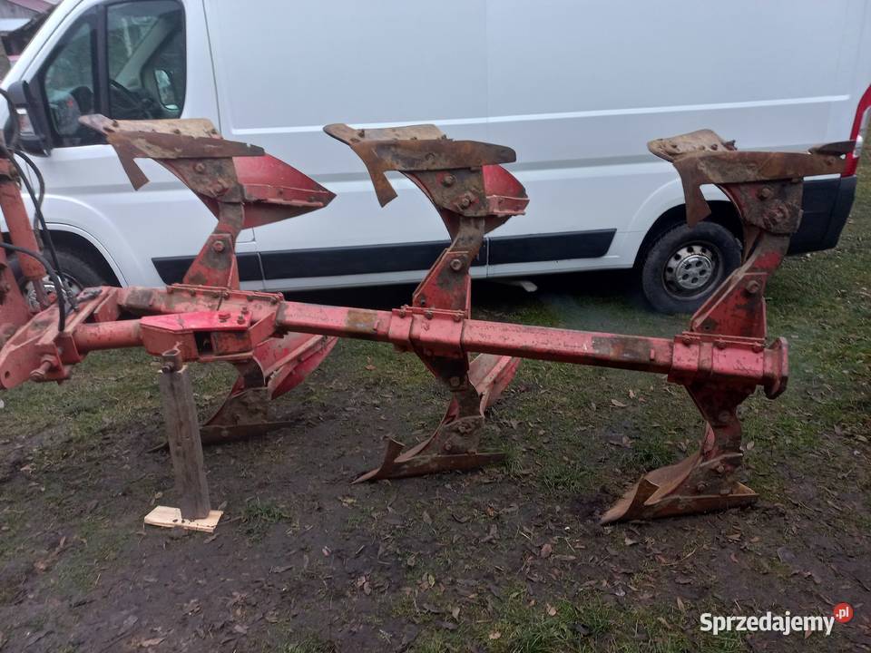 Pług 3 skibowy obrotowy odkładnice 42 nieuszkodzony lubelskie Zamość