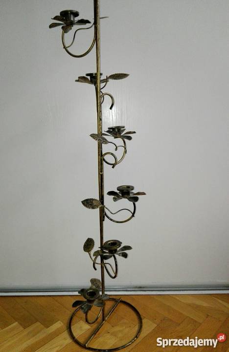 Świecznik 108 Dekoracje i ozdoby mazowieckie Warszawa