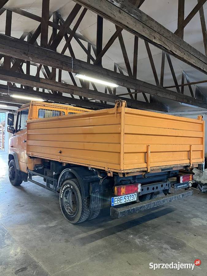 Mercedes 814 wywrotka łódzkie Kleszczów
