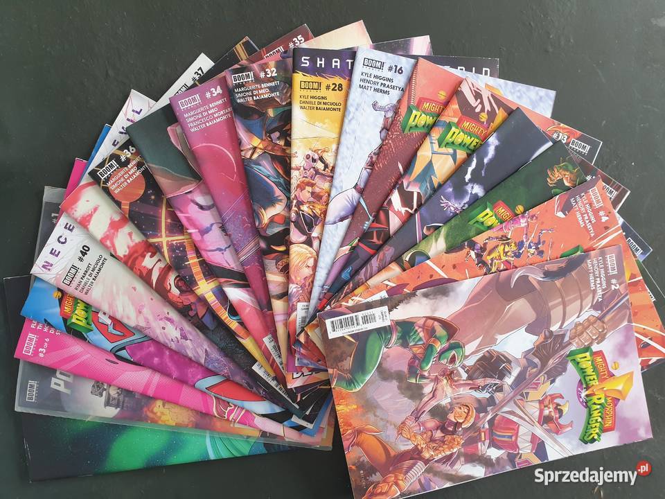 Power Rangers kolekcja 18 komiksów USA fantasy i s-f Gdynia