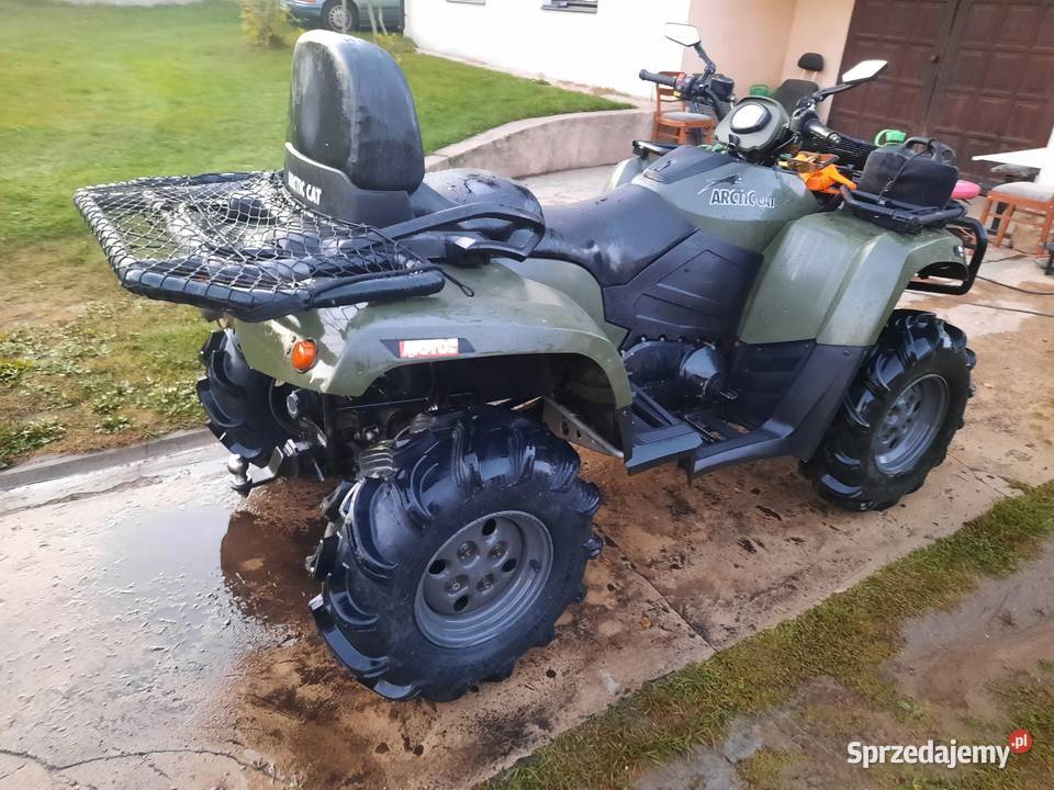 Duży Quad Arctic cat 650 zarejestrowany kat B 2 sprzedam