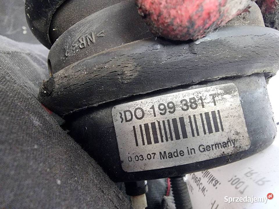 PODUSZKA SILNIKA VOLKSWAGEN PHAETON 3D0199381T Pozostałe