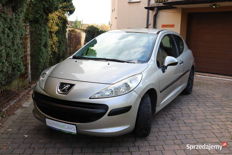 Peugeot 207 14 8V 73 NISKI PRZBIEG Fajny stan benzyna śląskie