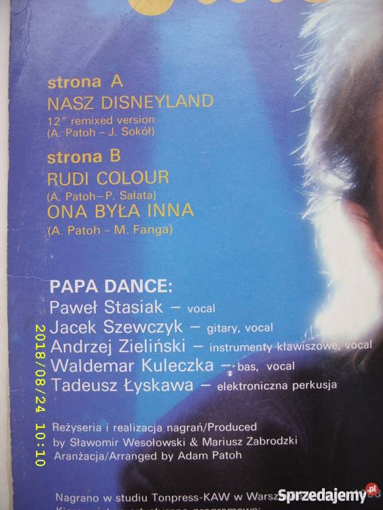 LP pop PAPA DANCE NASZ DISNEJLAND Wołów