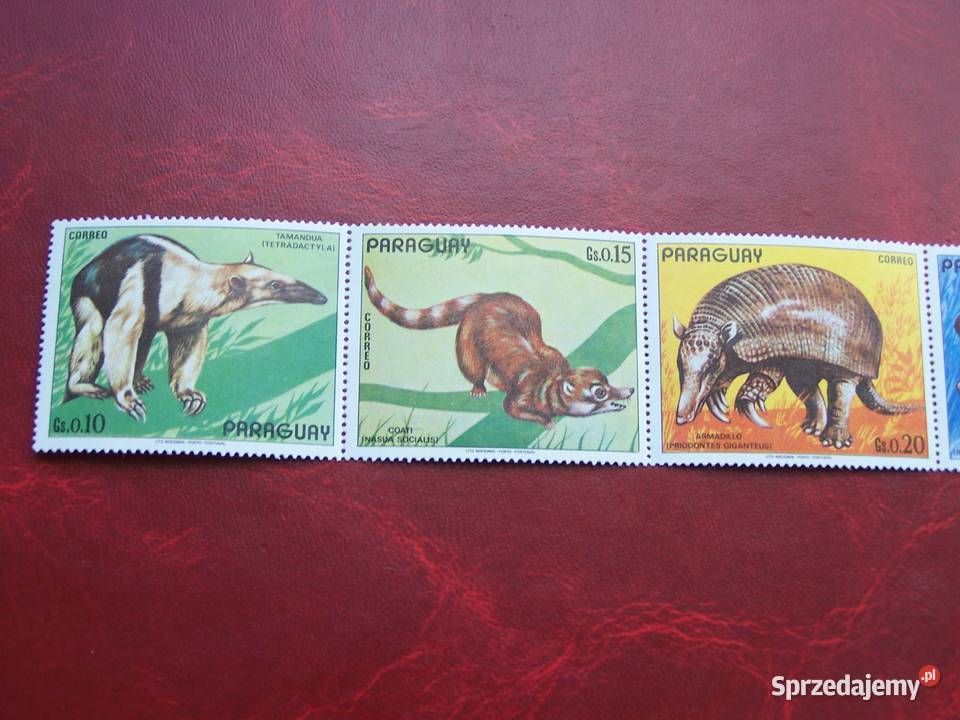 Paragwaj 1972 MNH Fauna Zwierzęta Filatelistyka
