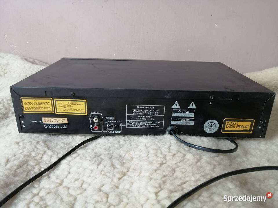 Odtwarzacz Cd Pioneer Pd102 dolnośląskie