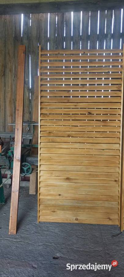 Żaluzje tarasowe stałe na wymiar mazowieckie Żeleźniki