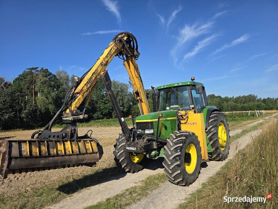 John Deere 6910 Kosiarka Bijakowa Boczna Wólka Ratajska