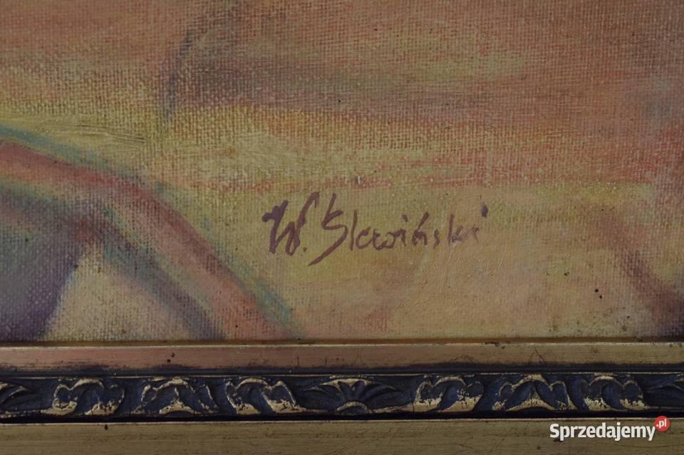 W ŚLEWIŃSKI Martwa Natura Owoce Na Stole Obraz Kraków