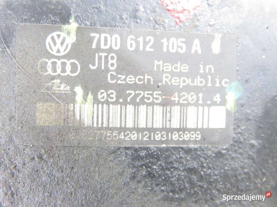 SERWO VW TRANSPORTER T4 24 D 7D0612105A osobowe Układ hamulcowy