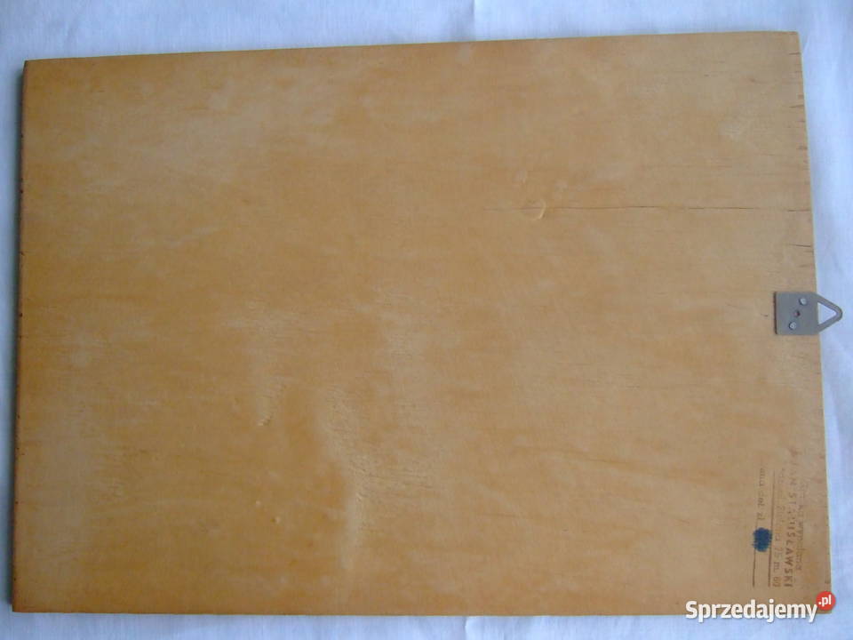 Głowa konia grafika wypalana drewno sklejka Łódź