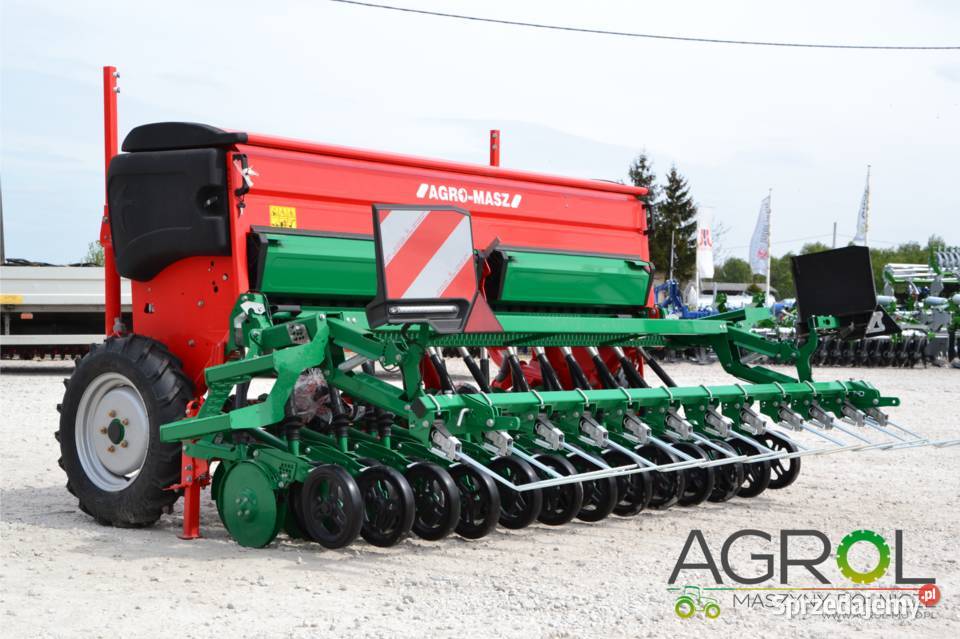 Siewnik zbożowy rzędowy 3m Agromasz SR301 Wróblewo