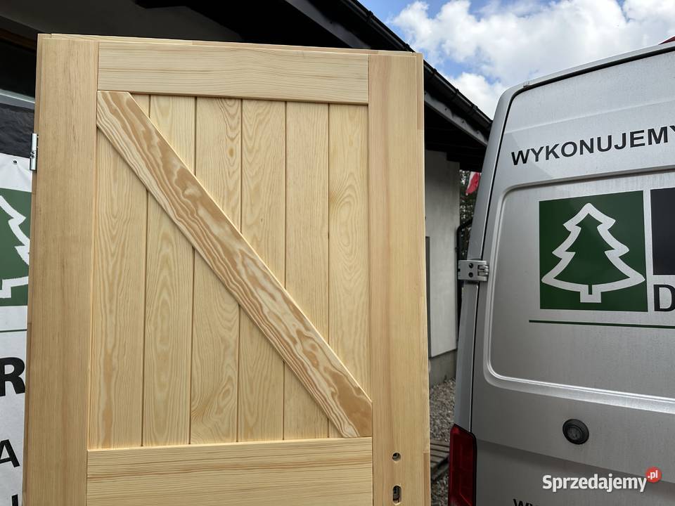 Drzwi drewniane wewnętrzne LITE sosnowe NA KAŻDY kujawsko-pomorskie Grzybno sprzedam