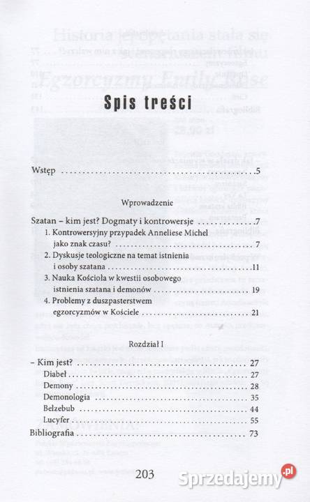 EGZORCYZMY OPĘTANIE DEMONY ks Aleksander Posacki lubuskie Gorzów Wielkopolski sprzedam
