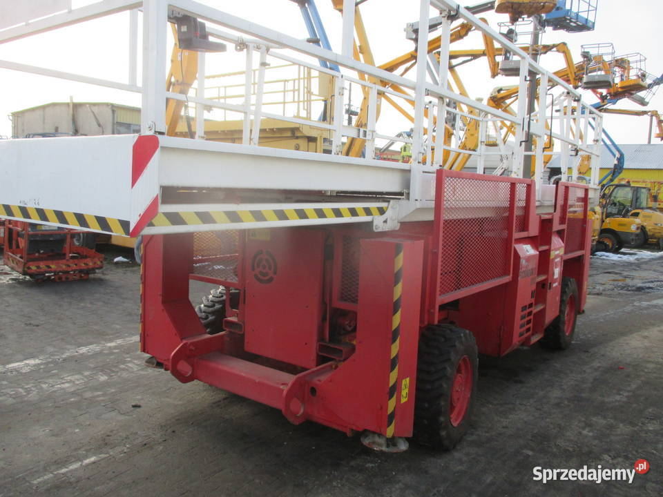 Podnośnik nożycowy zwyżka 12 m GENIE GS3384 4x4 wielkopolskie Pleszew sprzedam