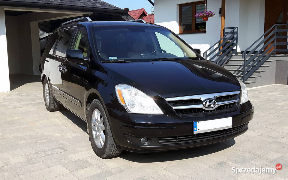 Hyundai Entourage 38 V6 249 LPG Skóry DVD czarny Czarna Białostocka