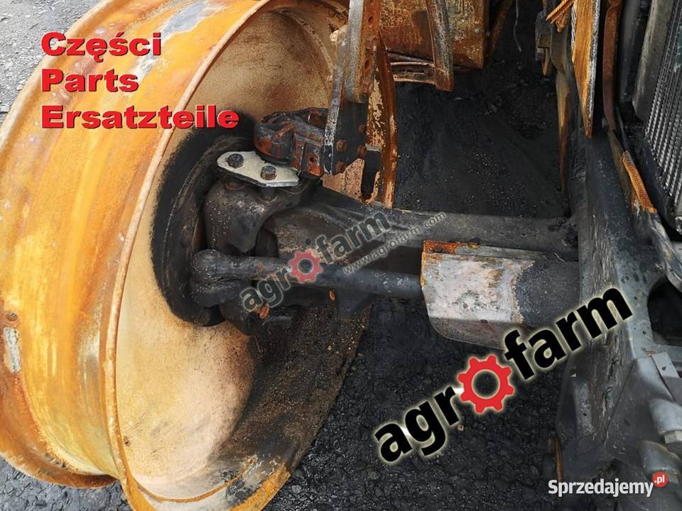 Fendt 718 części skrzynia biegów most przedni Pozostałe Byków