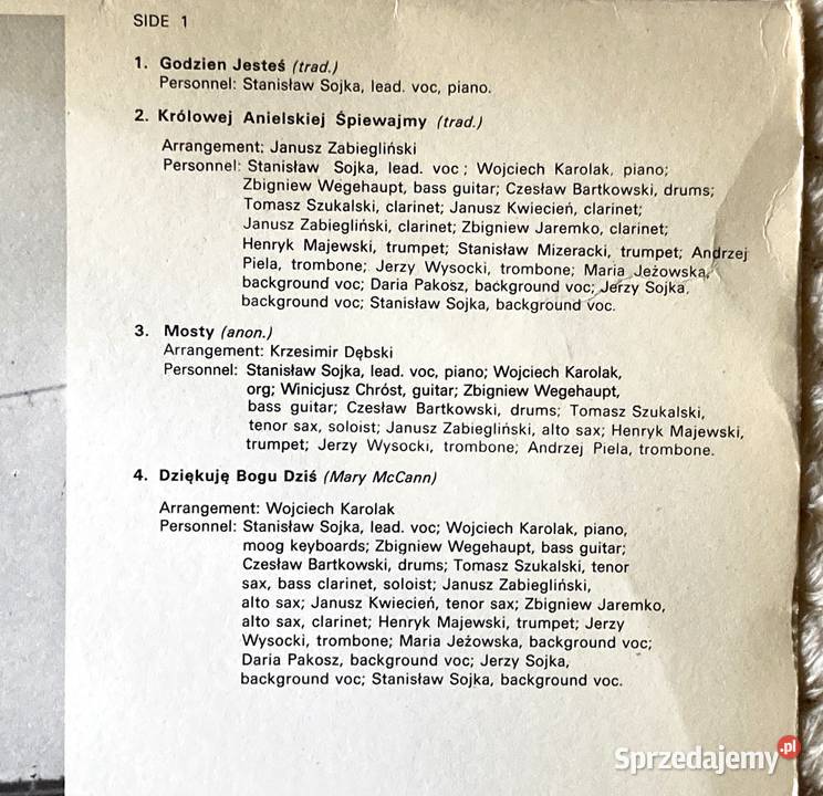 Stanisław Sojka Matko Która Nas Znasz Szczecin