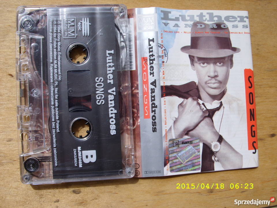 Filmowa kaseta LUTHER VANDROSSONGS Płyty i kasety