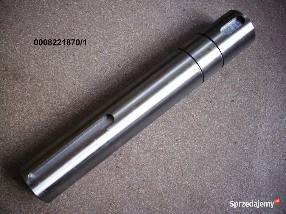 Wałek podajnika lewy na wpust L245 fi 40 mm do