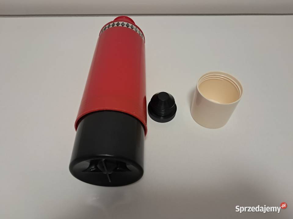 Termos czerwony 1000 ml Vintage do sprzedania Kraków