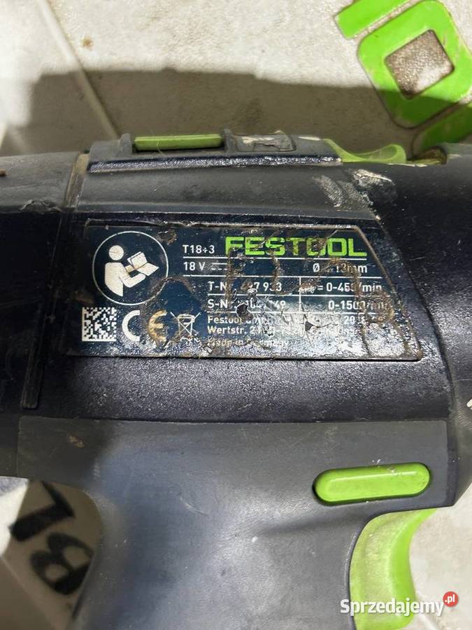 Wiertarkowkrętarka T 183 zestaw