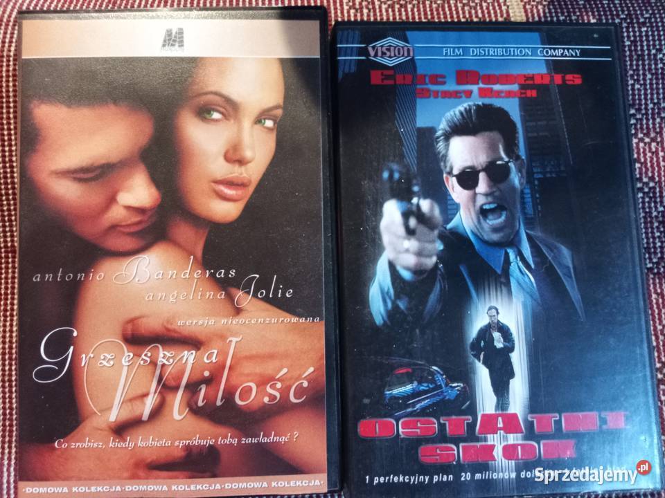 Kasety VHS Ostatni Skok Grzeszna Miłość sprzedam