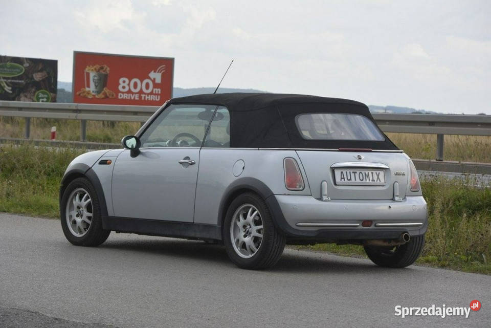 Mini Cooper 16 Benzyna Cabrio gwarancja 1598cm3 Sędziszów Małopolski sprzedam