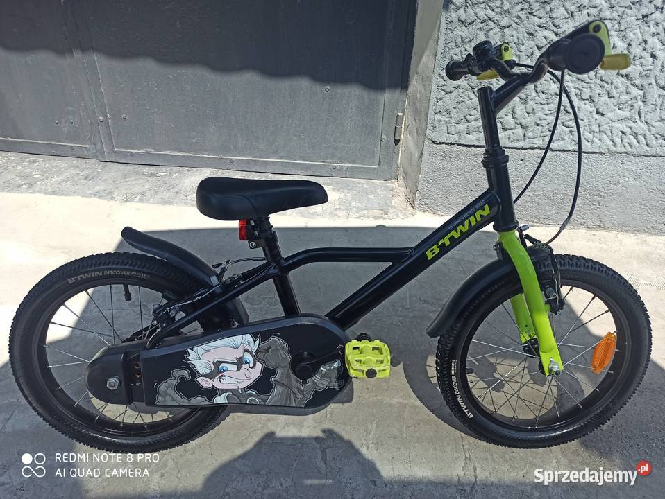 Rowerek Dzieciecy Btwin 16 DARK HERO NOWYMAŁO Rowery Wieliczka