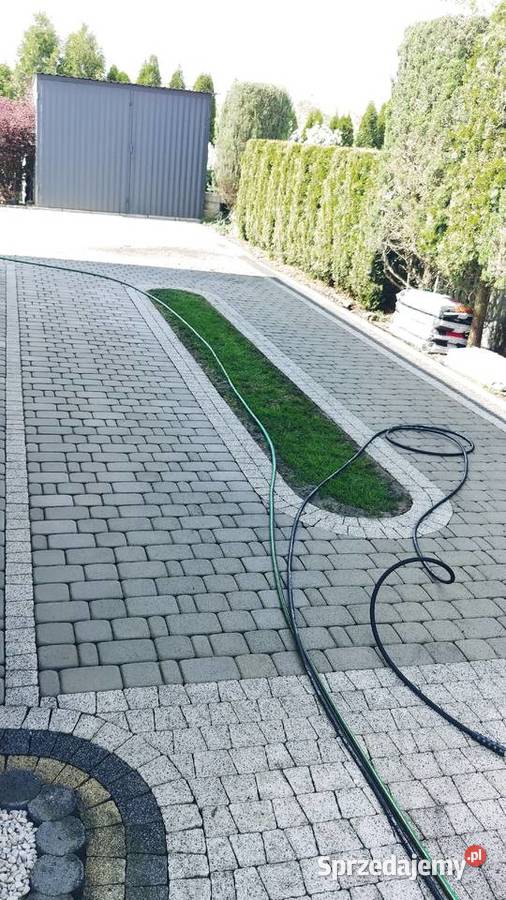Czyszczenie mycie kostki elewacji i ogrodzeń Łask