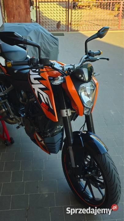 KTM DUKE 125 ABS Zabiele