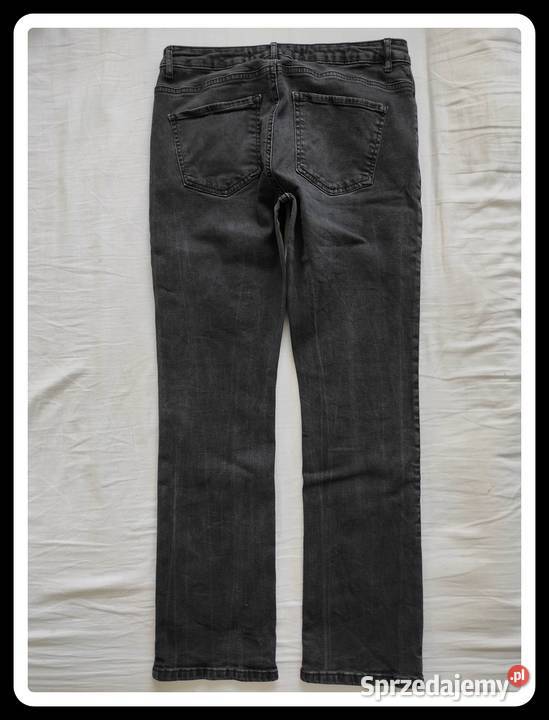LWC jeans czarne spodnie damskie 42 XL Płock