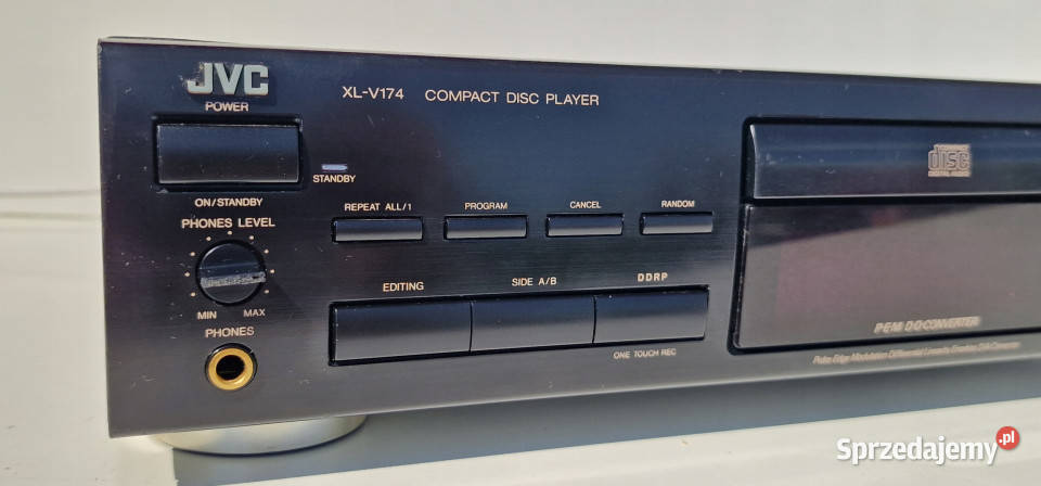 odtwarzacz kompaktowy CD player JVC XL V 174