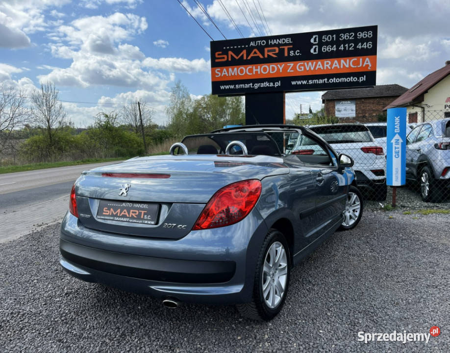 Peugeot 207 CC Kabriolet Climatronic Benzyna śląskie Rydułtowy